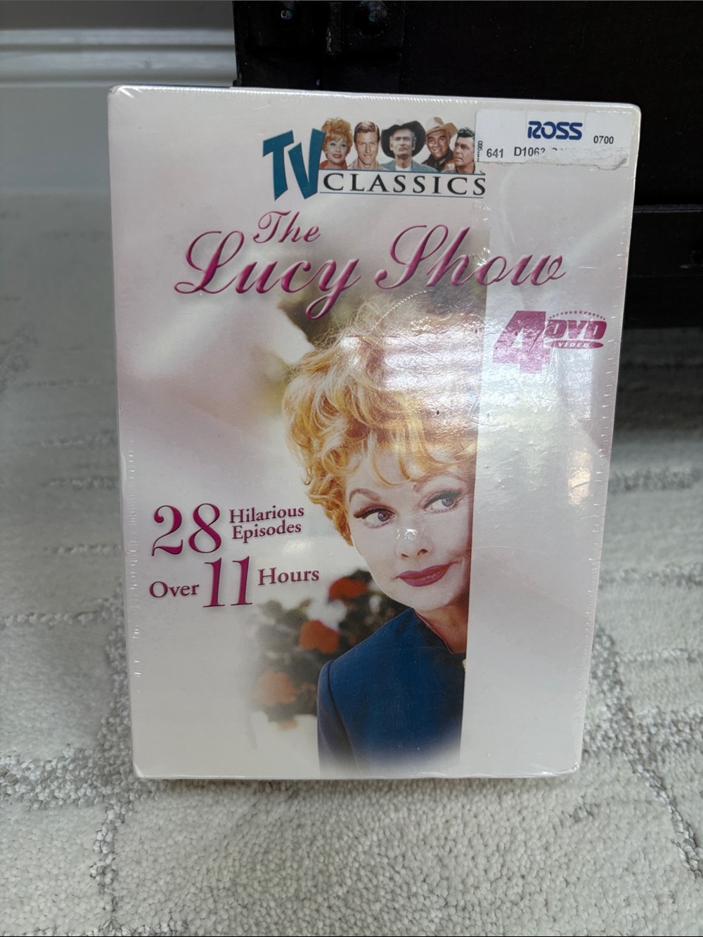 Classic The Lucy Show DVD Box Set - White/Pink4 dvds